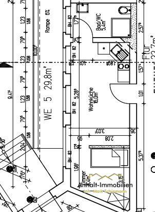 Erdgeschoßwohnung Bitterfeld-Wolfen Bitterfeld - 1 Zimmer, 30 m&sup2;, 240&euro; | Angebot:26564403