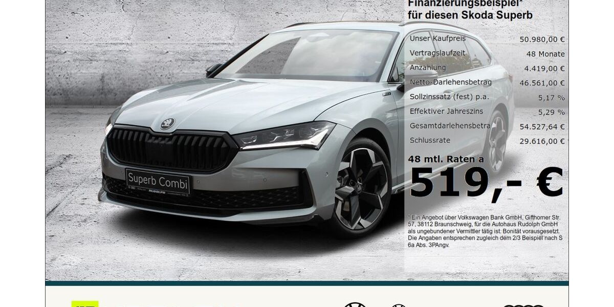 Skoda Superb 11.500 km 50.980 &euro; Merseburg 06217