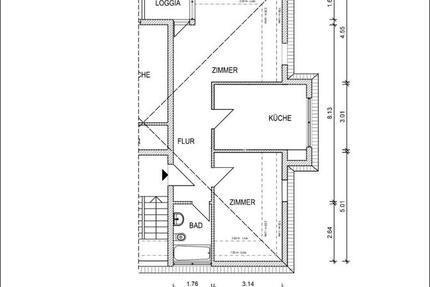 Wohnung Schkeuditz - 2 Zimmer, 60 m&sup2;, 595&euro; | Angebot:25343198