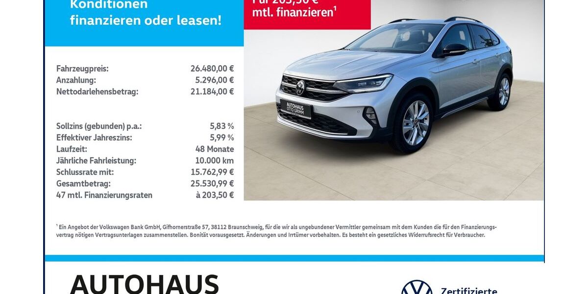 VW Taigo 3.500 km 25.980 &euro; Bitterfeld-Wolfen 06749