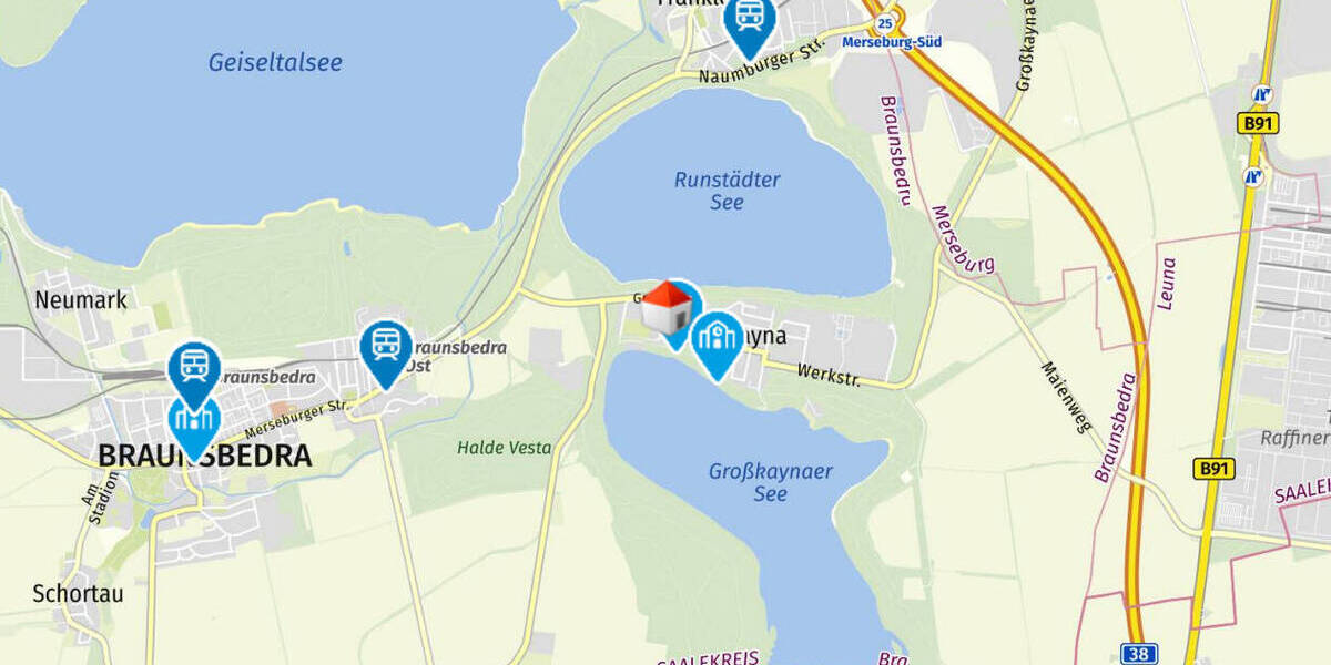 Grundstück Braunsbedra / Großkayna Großkayna - 154.900&euro; | Angebot:26158323