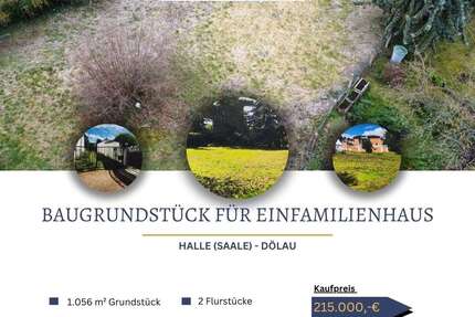 Grundstück Halle / Dölau Dölau - 215.000&euro; | Angebot:25997346