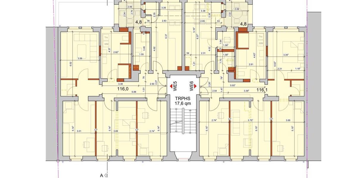 Etagenwohnung Halle (Saale) Am Wasserturm/Thaerviertel - 4 Zimmer, 119 m&sup2;, 525.000&euro; | Angebot:27069418