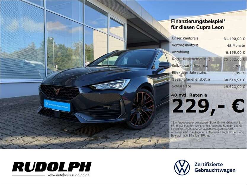 Cupra Leon 62.300 km 31.490 € Leuna 06237