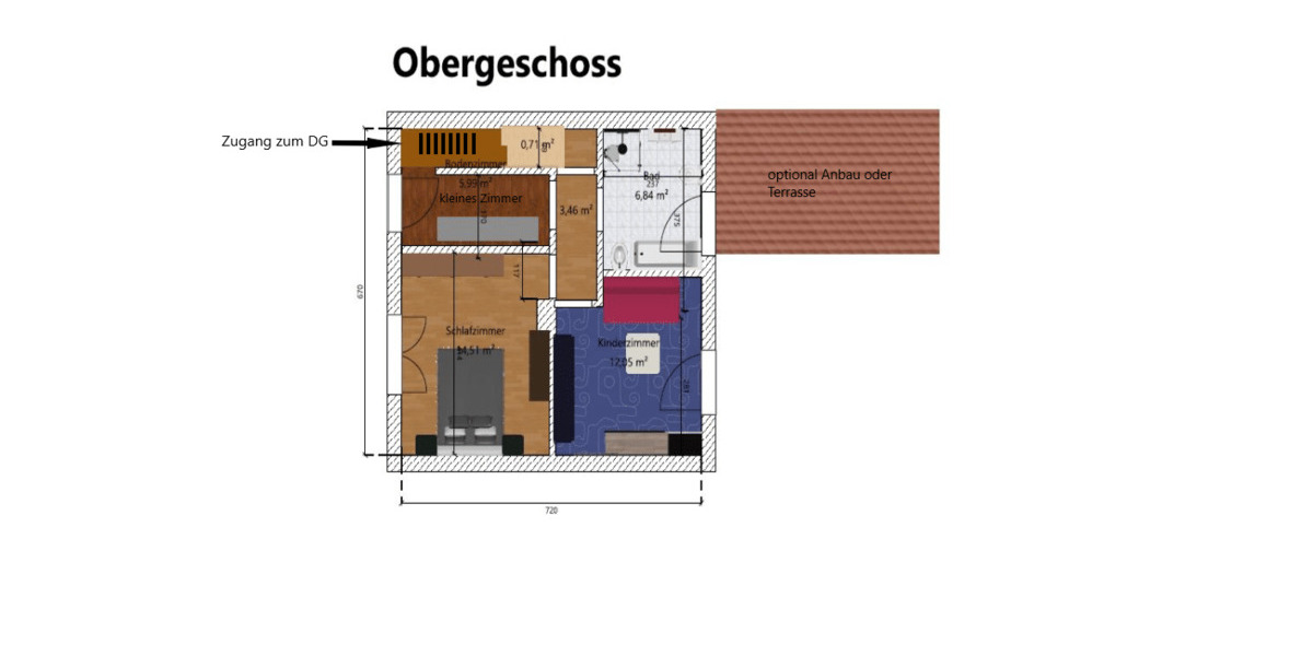 Reihenmittelhaus Halle Gesundbrunnen - 3 Zimmer, 95 m&sup2;, 195.000&euro; | Angebot:26572670