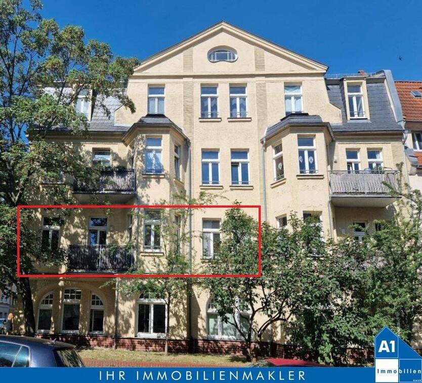 Geräumige 2-Zimmer-Wohnung im gepflegtem Mehrfamilienhaus in Halle (Saale) - Südliche Innenstadt