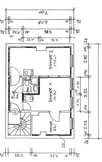 Zimmer Halle (Saale) Innenstadt - 2 Zimmer, 47 m&sup2;, 380&euro; | Angebot:26274869