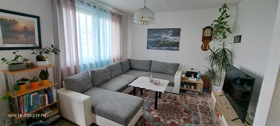 Etagenwohnung Halle (Saale) Halle-Neustadt - 2 Zimmer, 48 m&sup2;, 480&euro; | Angebot:26594618