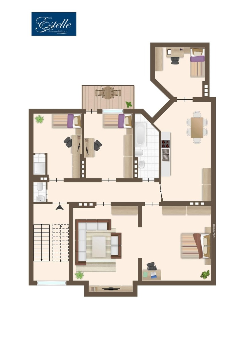 Unweit der Hochschule Anhalt - Mehrfamilienhaus - Schön gelegen 15 zimmer