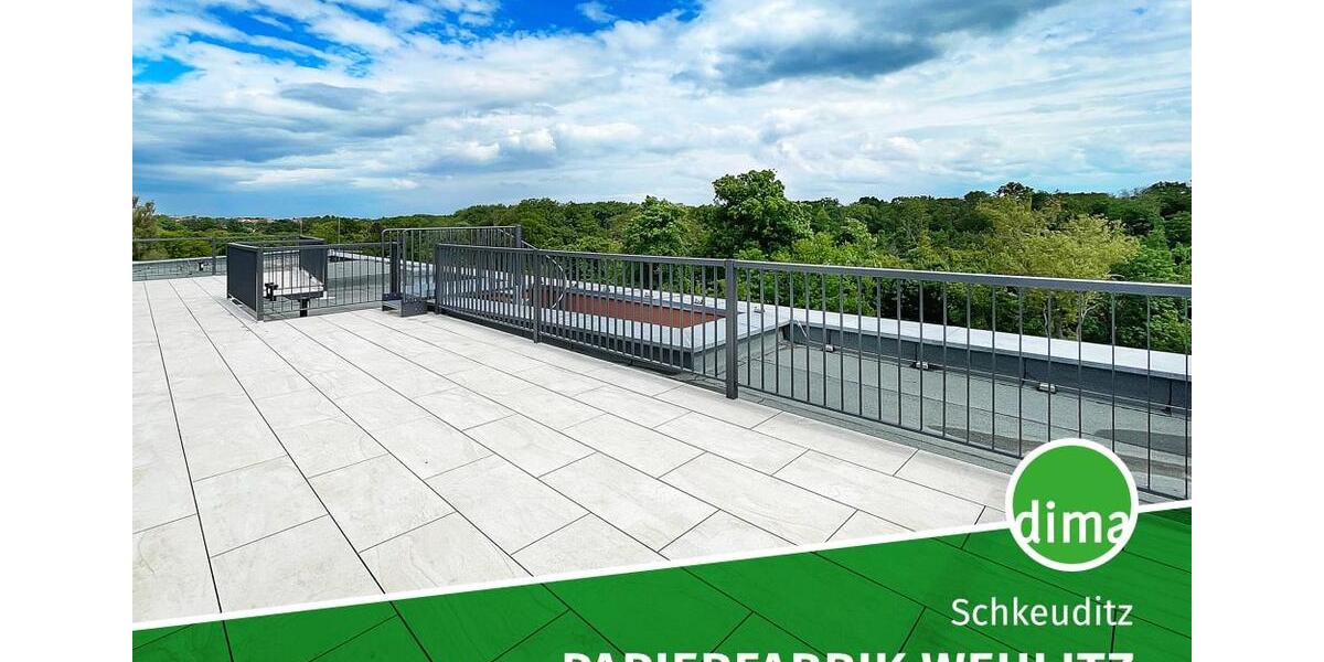 ERSTBEZUG sanierte Papierfabrik | Traumwohnung mit riesiger Dachterrasse, Gäste-WC, Aufzug u.v.m. 4 zimmer