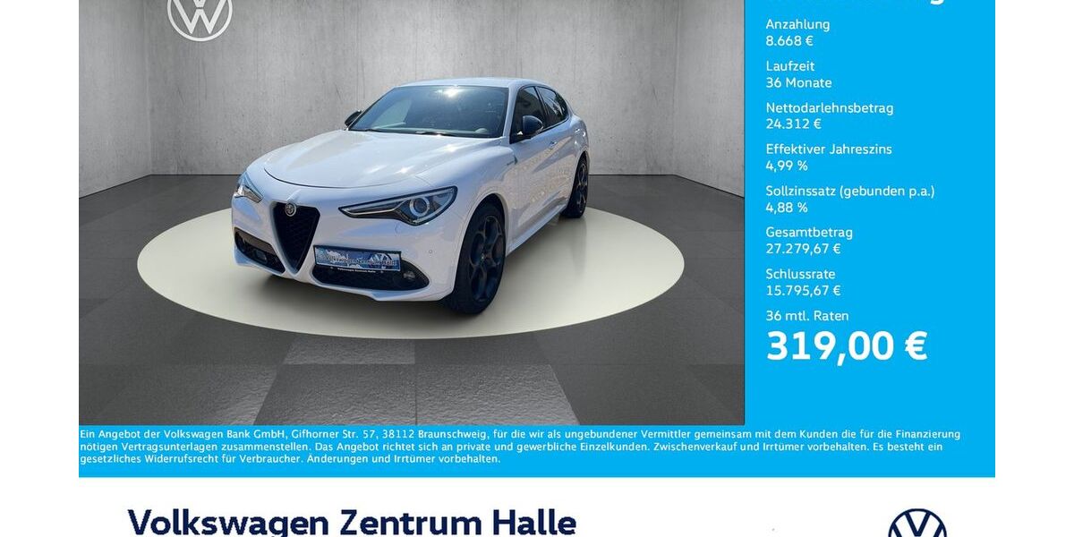 Alfa Romeo Stelvio 56.956 km 32.980 &euro; Halle/Saale 06110