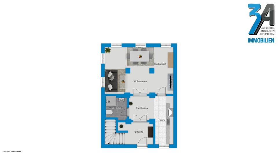 Maisonettenwohnung Halle (Saale) Dölau - 5 Zimmer, 138 m&sup2;, 1.540&euro; | Angebot:26338198