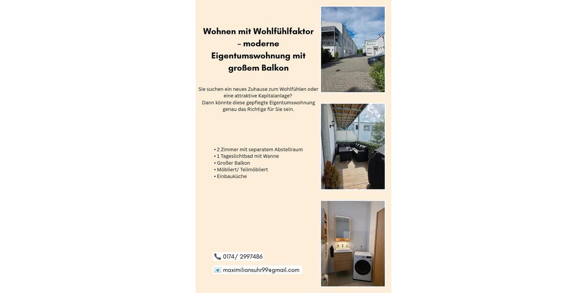 Etagenwohnung Bitterfeld-Wolfen Wolfen - 2 Zimmer, 62 m&sup2;, 105.000&euro; | Angebot:26900548