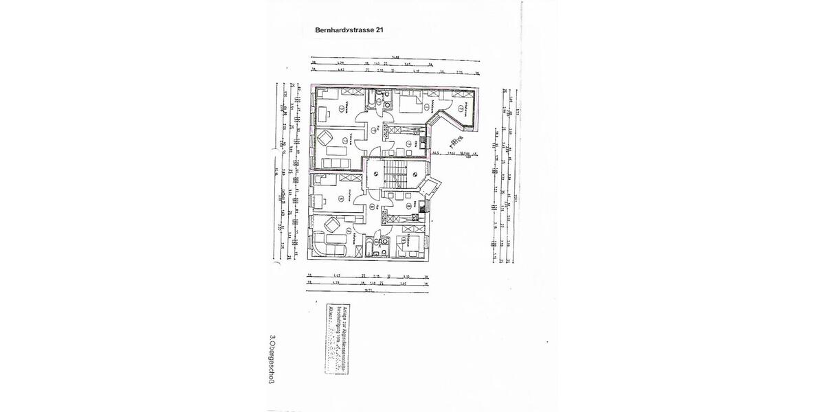 Dachgeschoßwohnung Halle (Saale) Damaschkestraße - 4 Zimmer, 67 m&sup2;, 570&euro; | Angebot:26573001