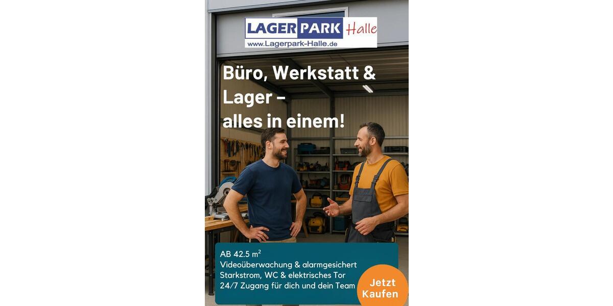 Gewerbeobjekt Halle (Saale) Damaschkestraße - 348&euro; | Angebot:23273558