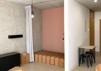 SoloApartment 30qm Neubau (teil)möbliert, modern, uninah, Zentrum