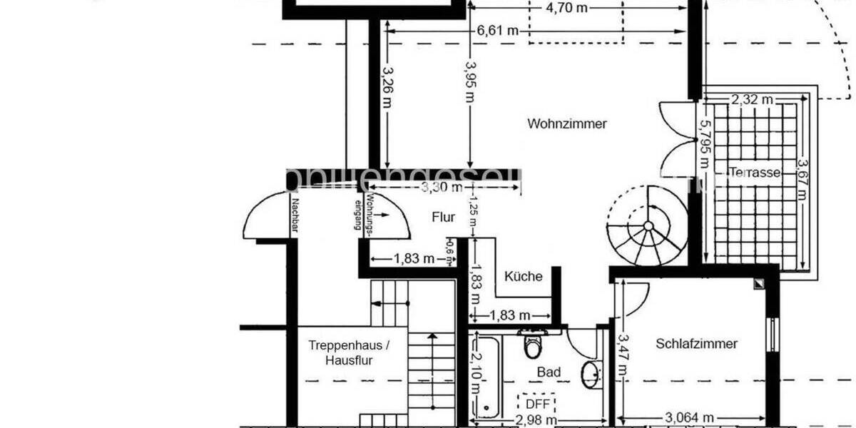Etagenwohnung Bitterfeld-Wolfen Bitterfeld - 3 Zimmer, 67 m&sup2;, 125.000&euro; | Angebot:25156429