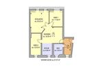 Dachgeschoßwohnung Bitterfeld-Wolfen Bitterfeld - 4 Zimmer, 82 m&sup2;, 575&euro; | Angebot:25991443