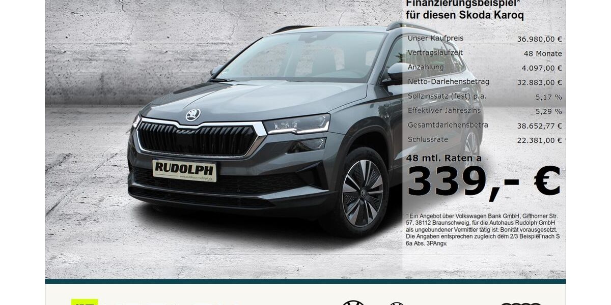 Skoda Karoq 10.000 km 36.980 &euro; Merseburg 06217