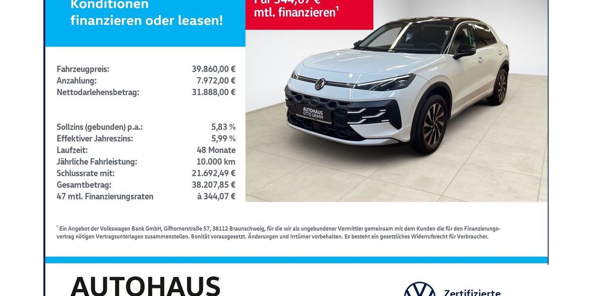 VW T-Roc 3.500 km 38.990 &euro; Bitterfeld-Wolfen 06749