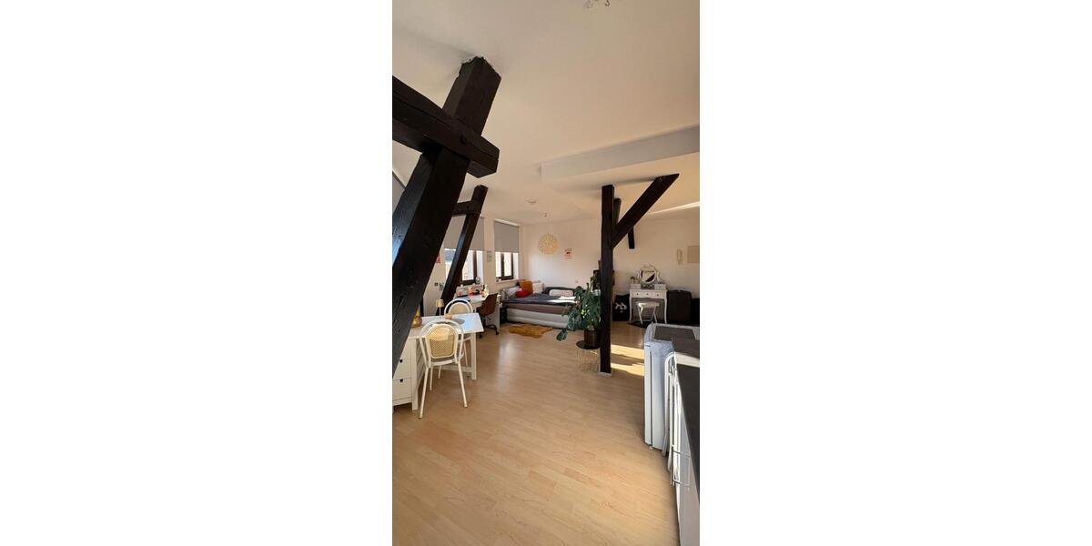 Dachgeschoßwohnung Halle (Saale) Damaschkestraße - 1 Zimmer, 35 m&sup2;, 335&euro; | Angebot:26693652