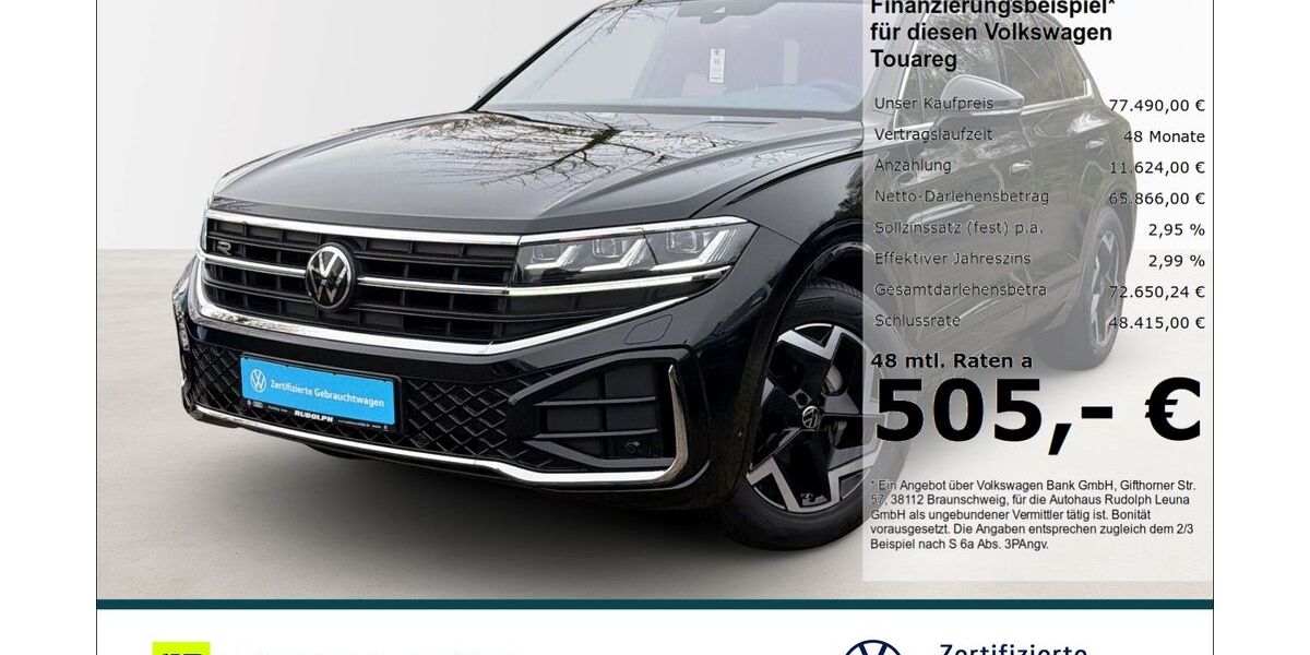 VW Touareg 8.200 km 76.580 &euro; Leuna 06237