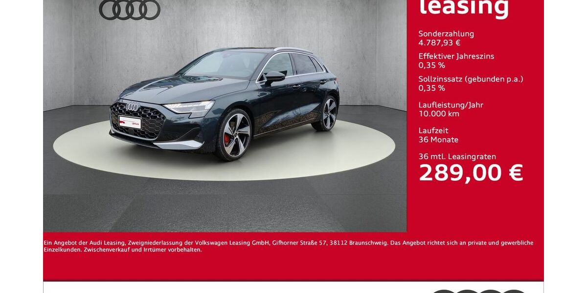 Audi A3 8.700 km 43.990 &euro; Halle 06122