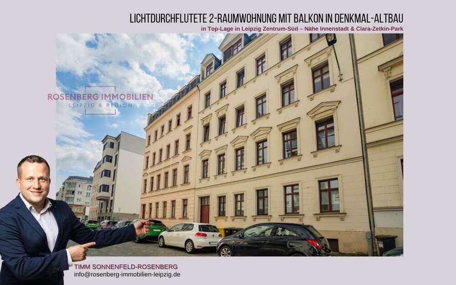 Wohnung zum Kaufen in Leipzig Zentrum-Süd 159.900 € 47.86 m²