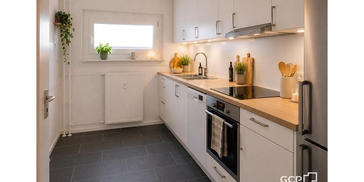 Etagenwohnung Halle (Saale) Halle-Neustadt - 3 Zimmer, 66 m&sup2;, 565&euro; | Angebot:26072409
