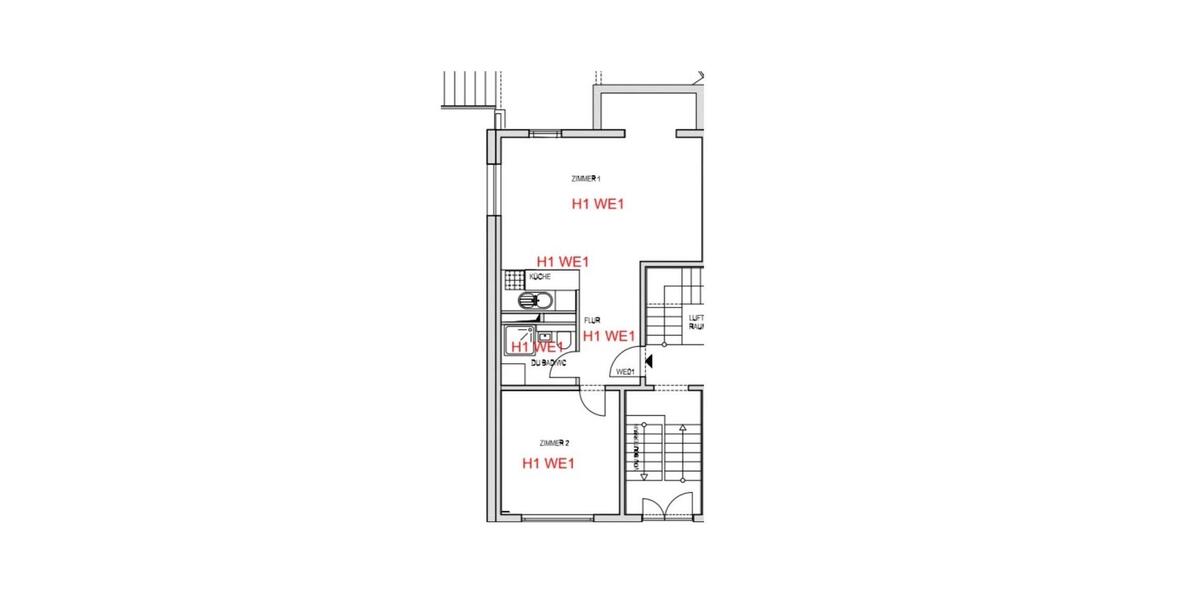 Erdgeschoßwohnung Halle (Saale) Nietleben - 2 Zimmer, 54 m&sup2;, 562&euro; | Angebot:27627362