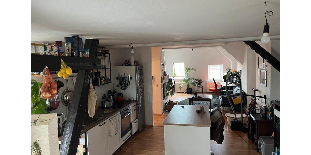 Dachgeschoßwohnung Halle (Saale) Büschdorf - 2 Zimmer, 67 m&sup2;, 655&euro; | Angebot:24788261