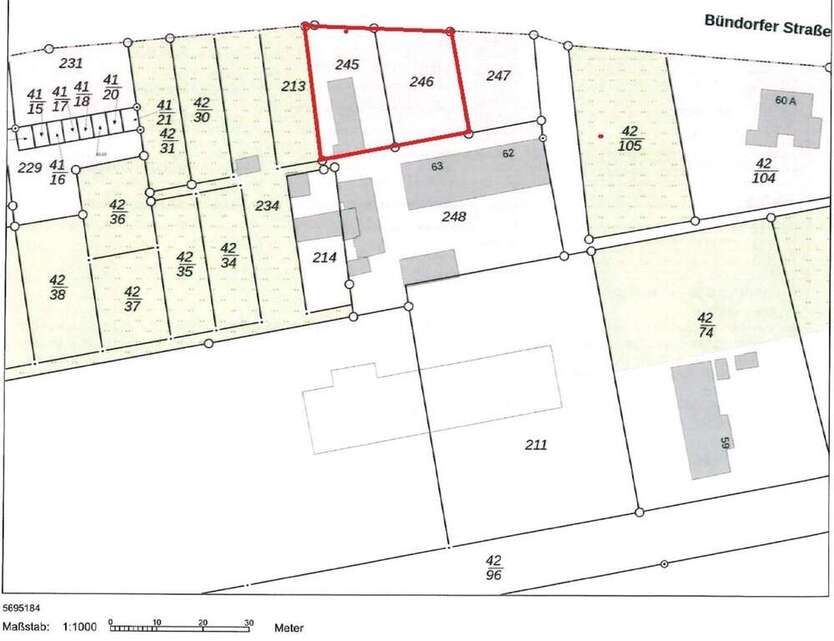 Großes Baugrundstück für Ihr Einfamilienhaus - 832 qm!