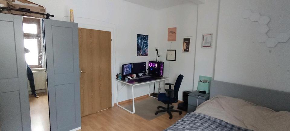 Dachgeschoßwohnung Halle (Saale) Damaschkestraße - 2 Zimmer, 39 m&sup2;, 487&euro; | Angebot:26265055