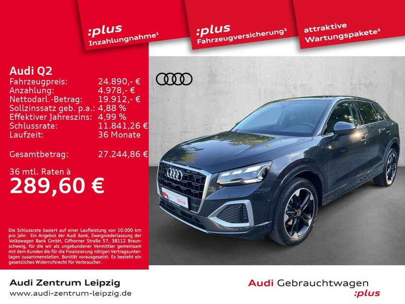 Audi Q2 69.556 km 24.890 € Leipzig 04277