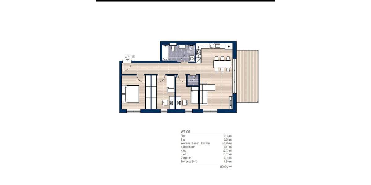 Etagenwohnung Markranstädt - 4 Zimmer, 89 m&sup2;, 410.600&euro; | Angebot:25999143