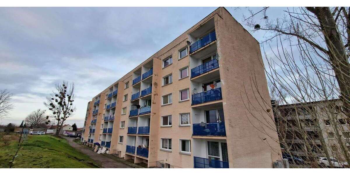 Etagenwohnung Lutherstadt Eisleben Ernst-Thälmann-Siedlung - 2.5 Zimmer, 50 m&sup2;, 300&euro; | Angebot:25026117