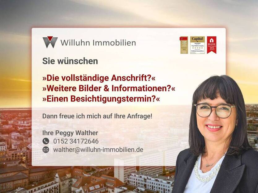 Charmante 3-Zimmer-Wohnung mit Balkon, Parkett und modernem Bad