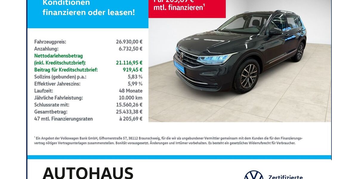 VW Tiguan 78.466 km 26.930 &euro; Bitterfeld-Wolfen 06749