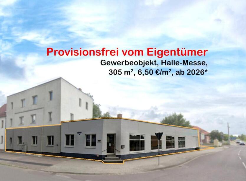 Vielseitiges Gewerbeobjekt in Halle (SüdOst – BruckdorfKanena)