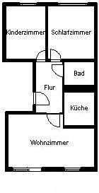 Etagenwohnung Halle (Saale) Westliche Neustadt - 2 Zimmer, 49 m&sup2;, 250&euro; | Angebot:26247636