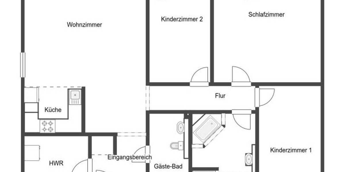 Einfamilienhaus Bitterfeld-Wolfen Wolfen - 4 Zimmer, 109 m&sup2;, 265.000&euro; | Angebot:26862790