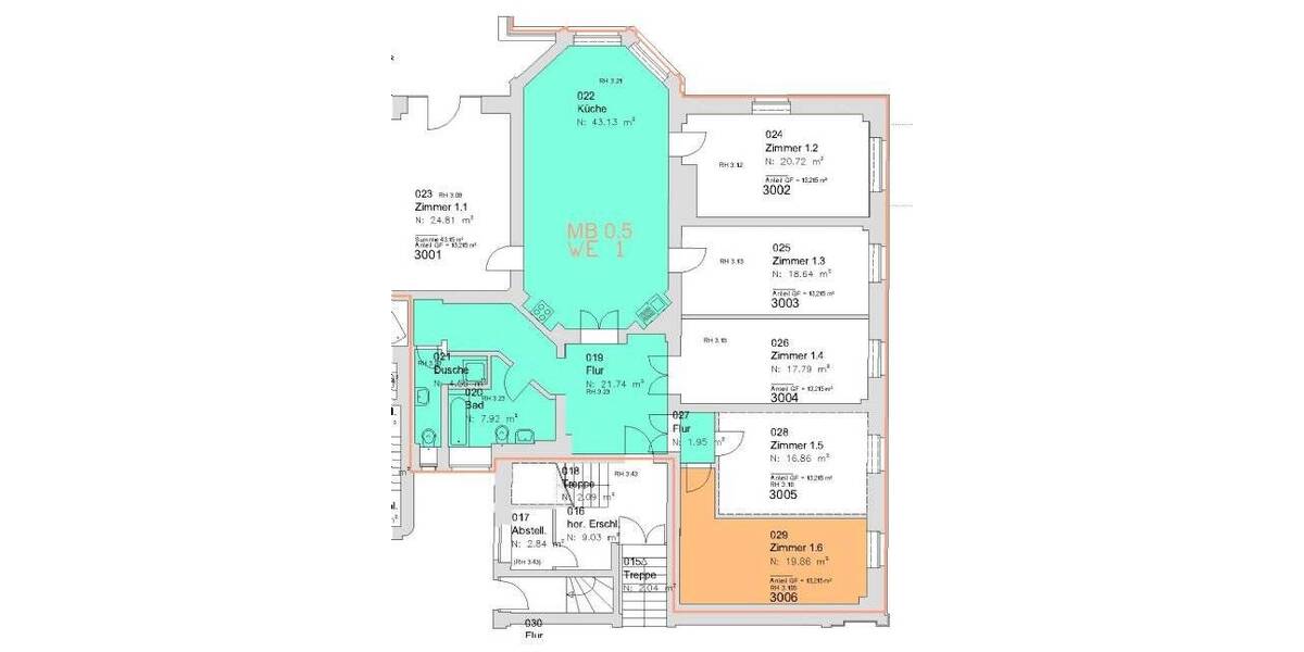 Zimmer Halle (Saale) Innenstadt - 200&euro; | Angebot:25661091