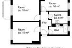Etagenwohnung Halle (Saale) Landrain - 3 Zimmer, 58 m&sup2;, 547&euro; | Angebot:26929871