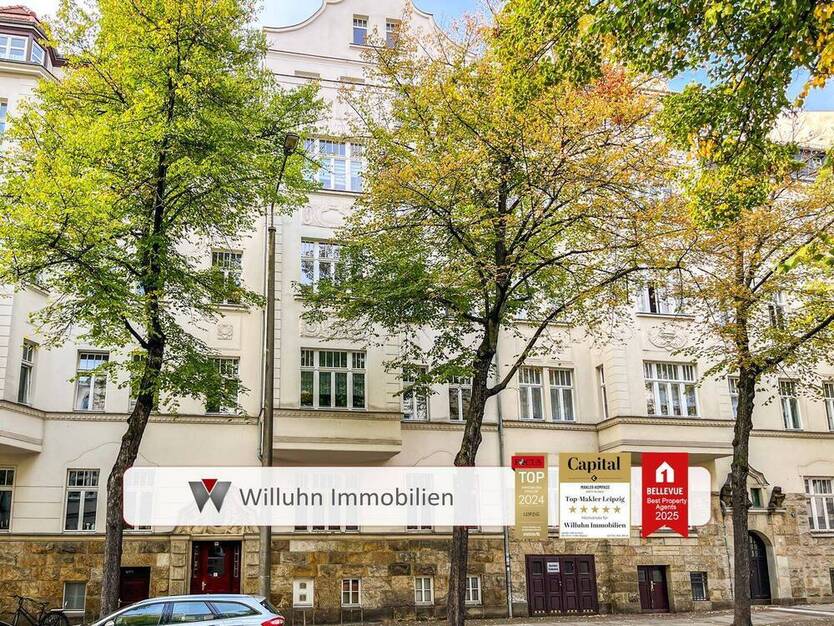 Charmante 3-Zimmer-Wohnung mit Balkon, Parkett und modernem Bad
