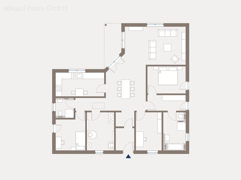 Traumhafter Bungalow - barrierefrei wohnen mit Stil