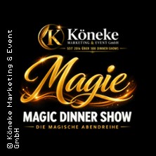 Magic Dinner Show mit 3-Gang-Menü - Die besondere Dinner Show 23.01.2027 Hotel Antares