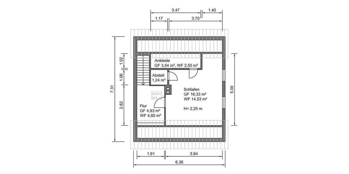 Doppelhaushälfte Halle (Saale)-Nietleben Nietleben - 2 Zimmer, 77 m&sup2;, 249.000&euro; | Angebot:25708634