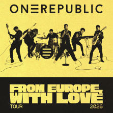 Onerepublic - From Europe With Love Tour 2026 19.07.2026 Halle (Saale) Peißnitzinsel