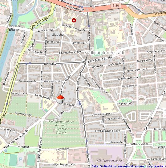 Etagenwohnung Halle (Saale) Damaschkestraße - 3 Zimmer, 81 m&sup2;, 649&euro; | Angebot:26338195