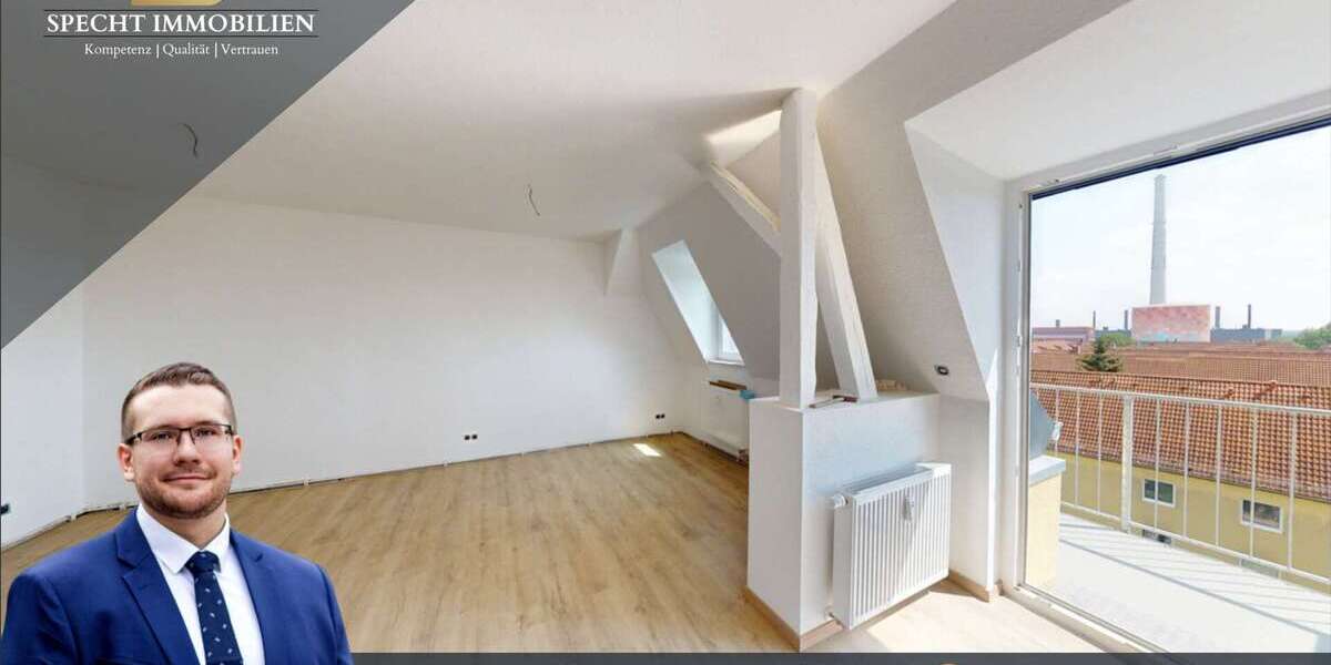 Etagenwohnung Halle Büschdorf - 2.5 Zimmer, 72 m&sup2;, 690&euro; | Angebot:27672590